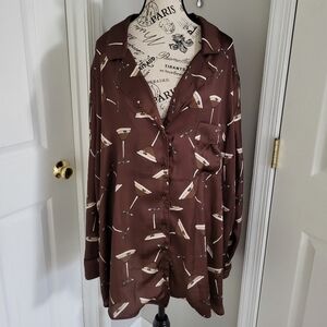 Espresso Martini Print Pajama Set